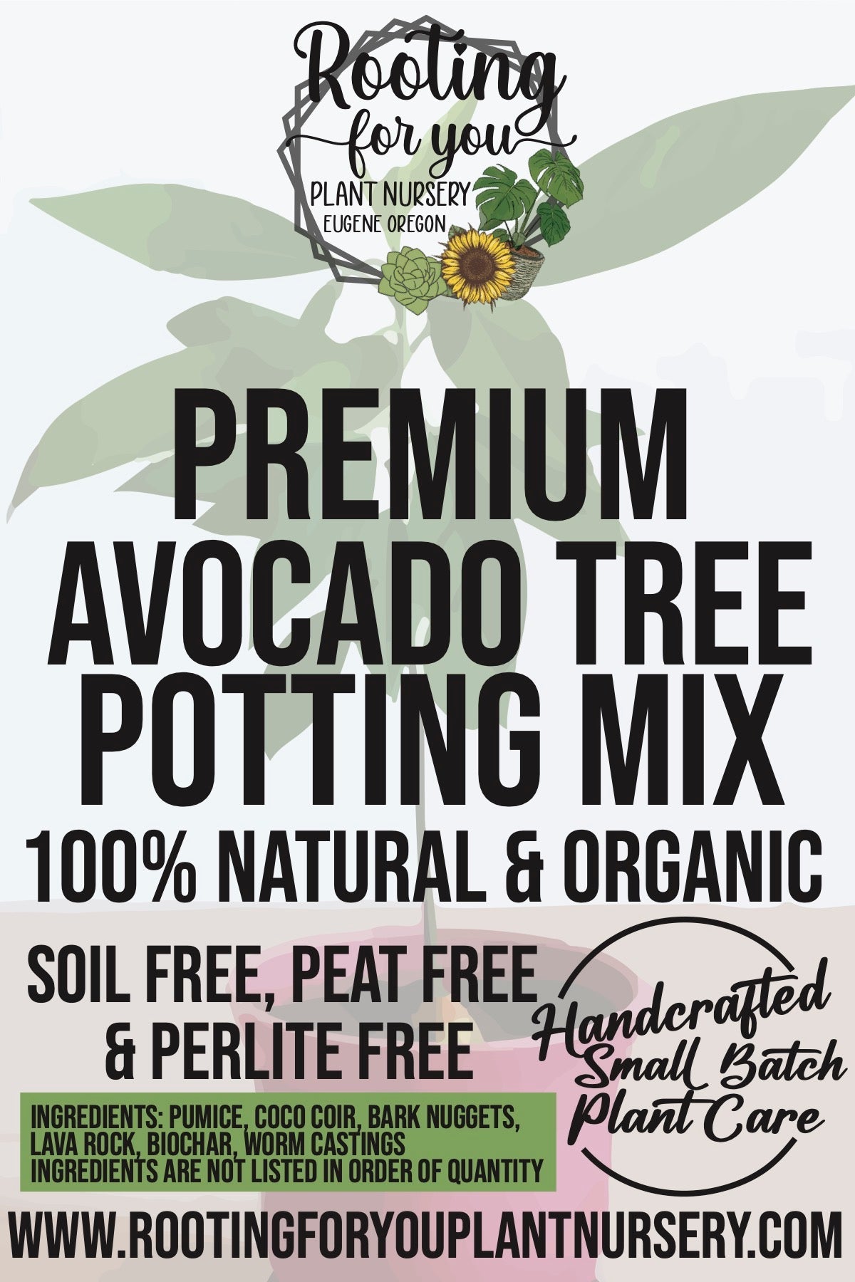 Avocado Tree Premium Potting Mix