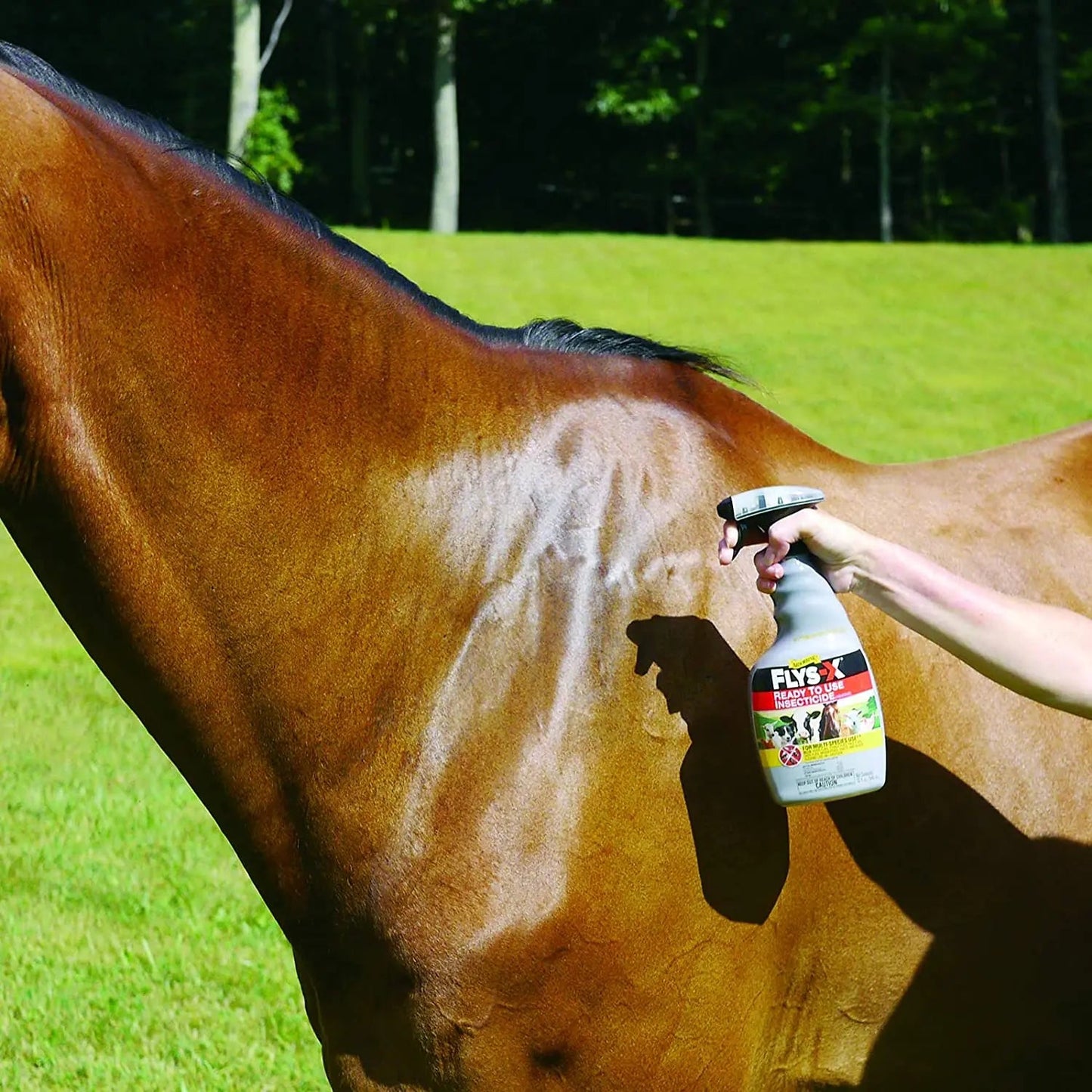 Absorbine Flys-X Multi-Species Fly Spray for Livestock & Pets Insect Protection 32 oz.
