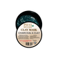 Activated Charcoal Natural Clay Mask Sea Moss Gel Vitamin E Avocado Oil | 4 oz