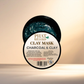 Activated Charcoal Natural Clay Mask Sea Moss Gel Vitamin E Avocado Oil | 4 oz