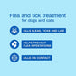 Adams Plus Flea & Tick Shampoo with Precor IGR – Kills Fleas, Ticks & Lice, 12 oz