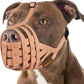 Adjustable Basket Dog Muzzle for Large & Medium Dogs, Lightweight & Breathable