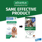 Advantus Flea Soft Chews for Large Dogs 23-110 lbs. 30 Count