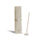 Aged Indian Sandalwood Incense Stick Set – 30 Sticks with Ceramic Holder