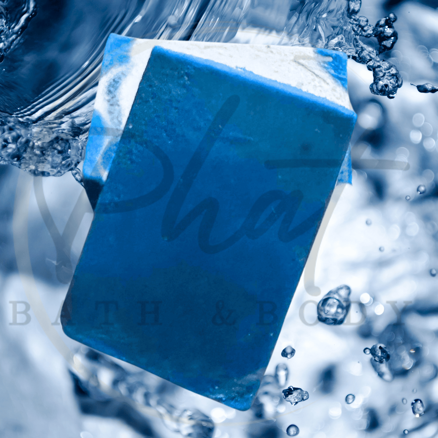 Agua Fria Handmade Natural Bar Soap For Men Coconut & Olive Oil Soap Cool Water Type