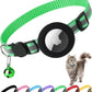 AirTag Cat Collar – Reflective Breakaway Kitten Collar w/ Holder & Bell