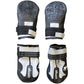 Alcott Explorer Adventure Dog Boots, Grey& Black Medium