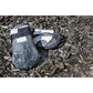Alcott Explorer Adventure Dog Boots, Grey& Black Medium
