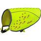 Alcott Visibility Dog Vest with Reflective Trim, Medium Neon Yellow