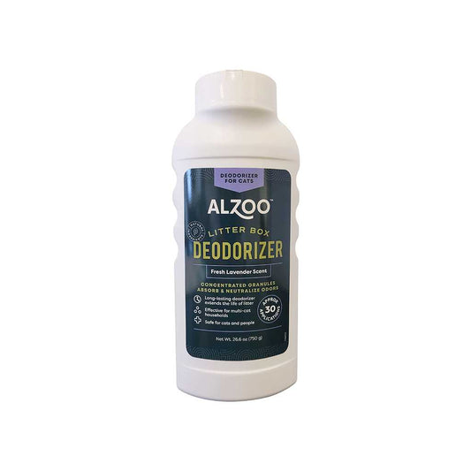 Alzoo Cat Litter Deodorizer Fragrant Fresh Lavender 26 oz.