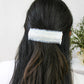 Amelia Lace and Linen Hair Clip