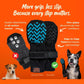 Anti-Slip Dog Socks with Straps, Breathable & Washable – 4 Pack (XS–XXL)
