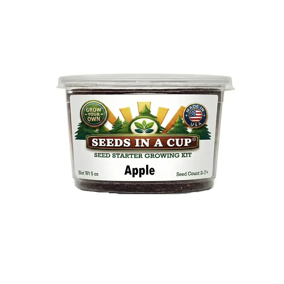 Apple Tree Grow Kit | Grow Your Own Apples from Seed | Seeds In A Cup®