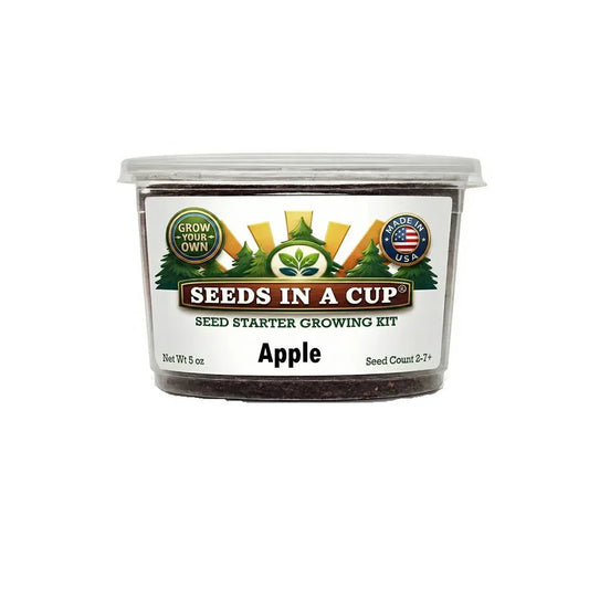 Apple Tree Grow Kit | Grow Your Own Apples from Seed | Seeds In A Cup®