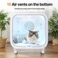 Automatic Pet Dryer Box 75L App Control Quiet Cat Dog Dryer