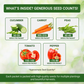 Garden Guru Vegetable Seed Set - Non-GMO Heirloom