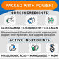 BARK&SPARK Liquid or Chews Glucosamine Joint Supplement for Dogs Mobility
