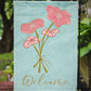 Bunch of Flowers Welcome Garden Flag - Outdoor Decorative Yard Flag BB8582GF