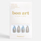 Silver Tide | Soft & Durable Press-On Nails