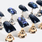 Sapphire Stardust | Pro Handmade Gel Nails
