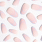 Cornflower Crescent | Soft & Durable Press-On Nails