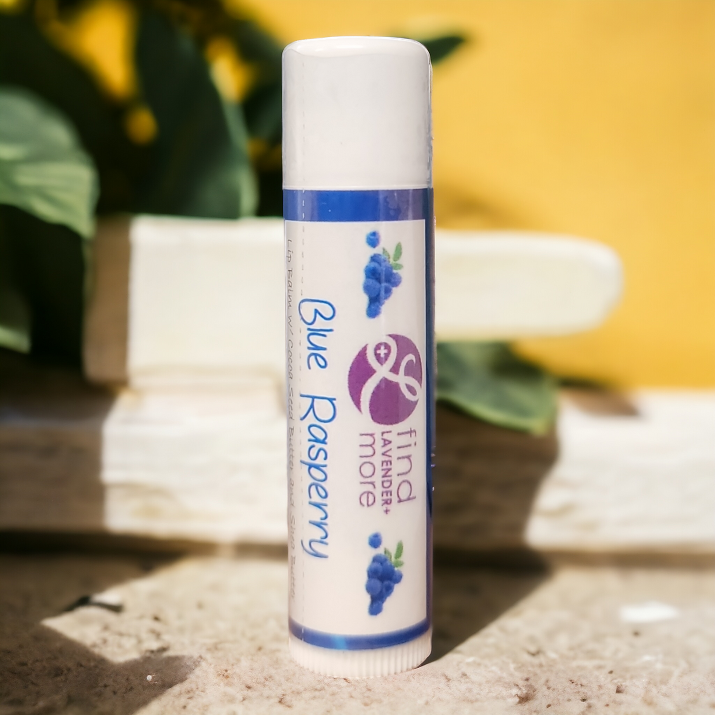Natural Shea Butter Lavender Lip Balm Set 3-Pack Moisturizing