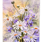 Daisies by Maureen Bonfield Flag Canvas House Size BMBO0115CHF