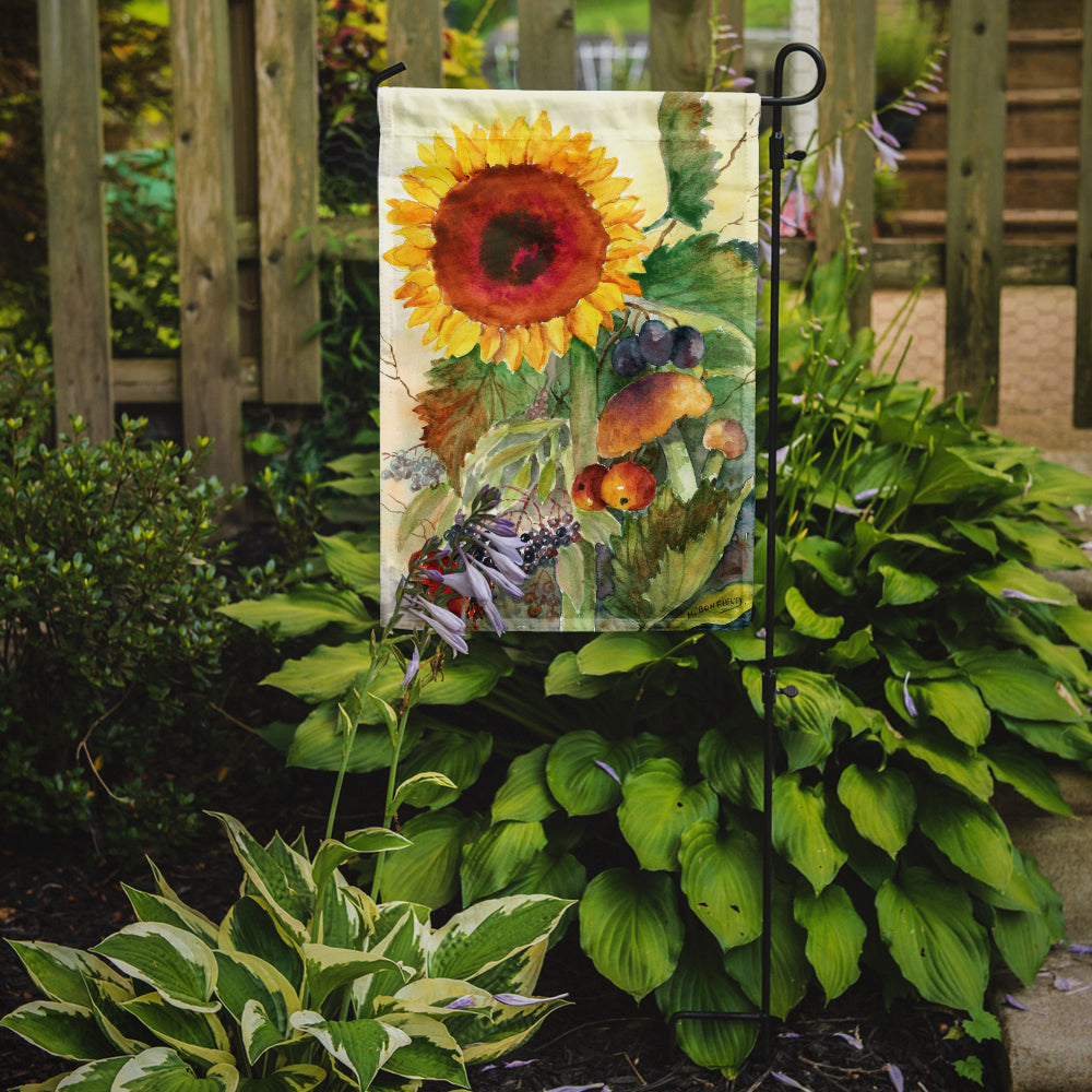 Autumn Flowers I by Maureen Bonfield Garden Flag – Decorative Outdoor Yard Flag BMBO0698GF