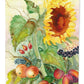 Autumn Flowers II by Maureen Bonfield Garden Flag – Decorative Outdoor Yard Flag BMBO0699GF