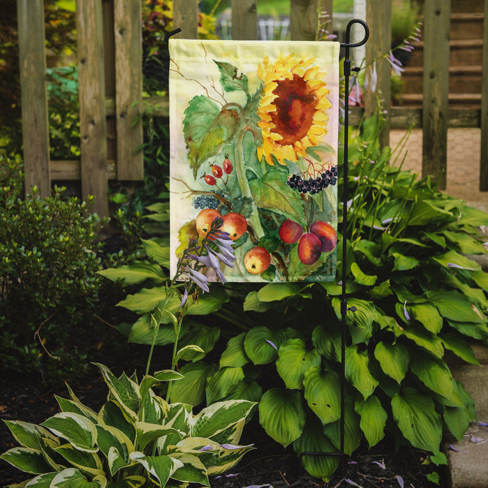Autumn Flowers II by Maureen Bonfield Garden Flag – Decorative Outdoor Yard Flag BMBO0699GF