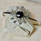 Sterling Silver Sun Moon Cuff Bracelet
