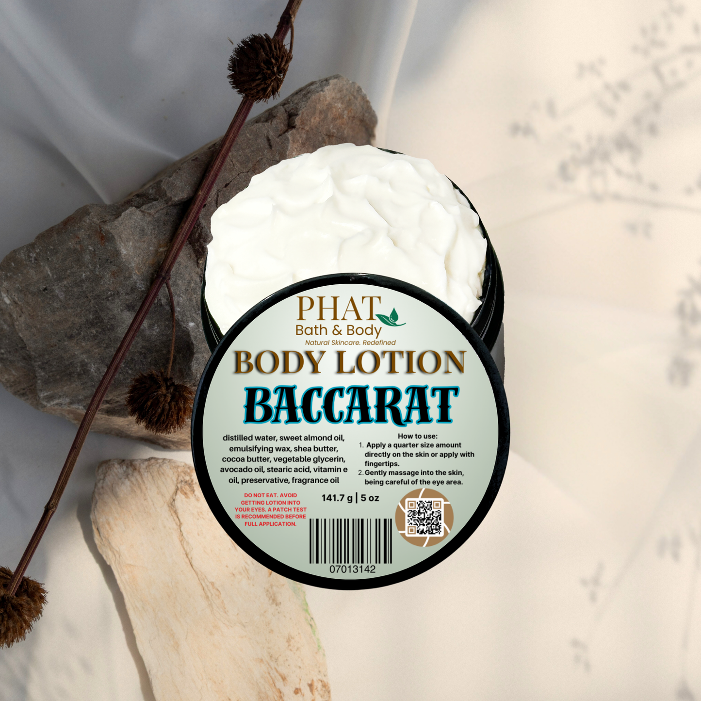 Baccarat Moisturizing Body Lotion for Men Baccarat Rouge 540 Type | 5 oz