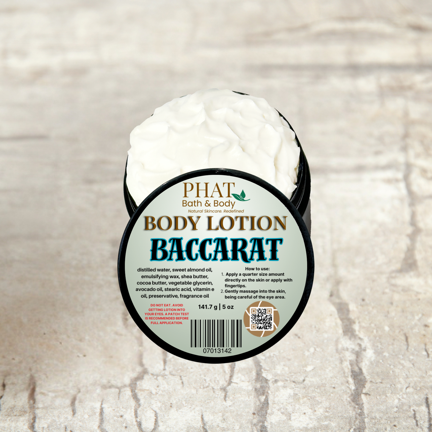 Baccarat Moisturizing Body Lotion for Men Baccarat Rouge 540 Type | 5 oz