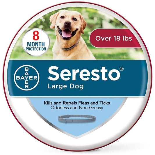 Bayer Seresto Flea & Tick Collar Large Dogs 8 Months Protection