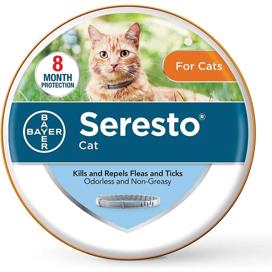 Bayer Seresto Flea & Tick Collar for Cats 8 Months Protection