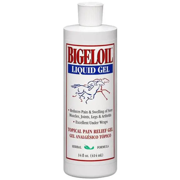 Bigeloil Liniment Liqui-Gel for Horses 14 oz – External Care & Conditioning Gel