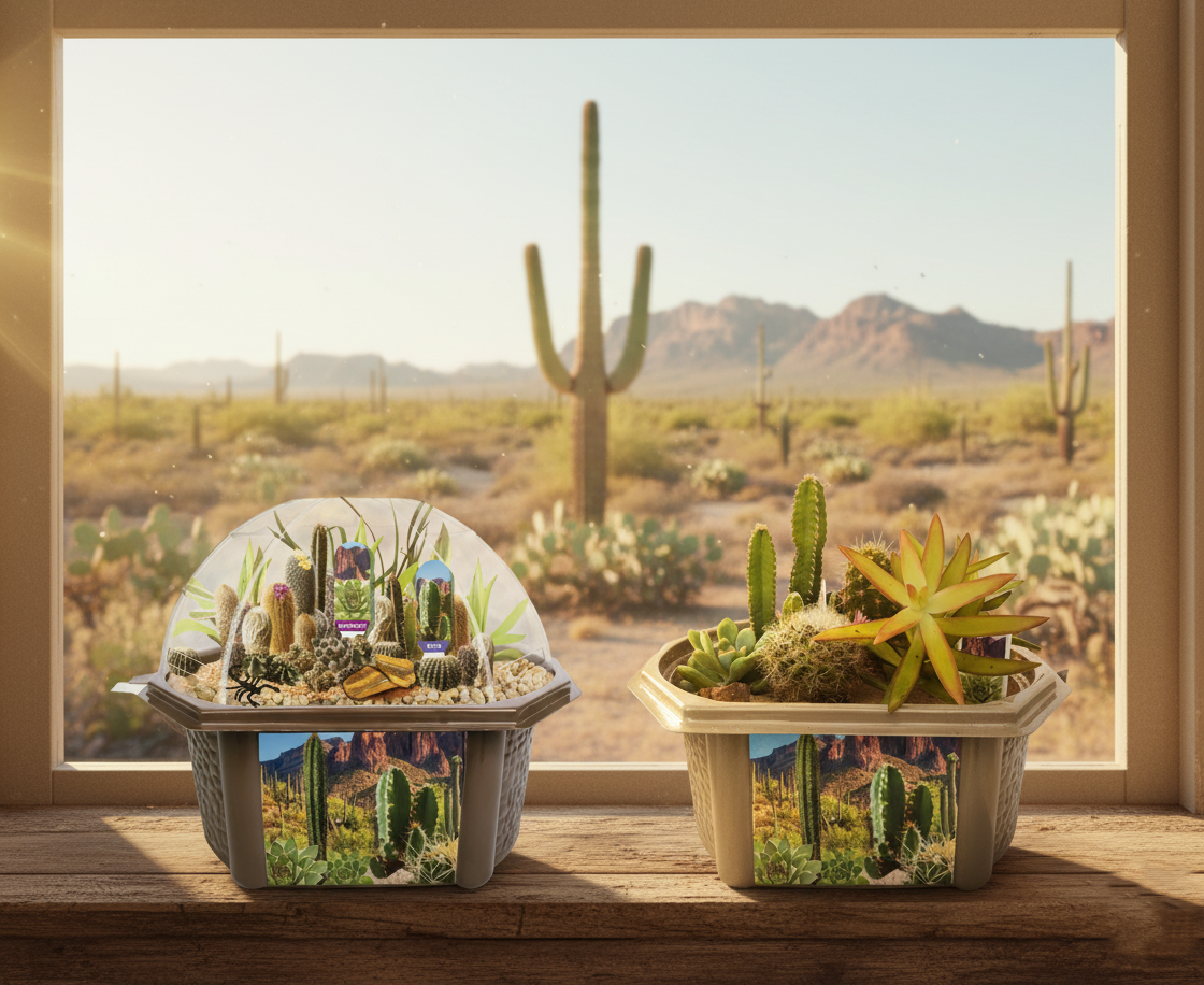 Desert Dome Biosphere Terrarium