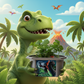 Dinosaur Domain Biosphere Terrarium