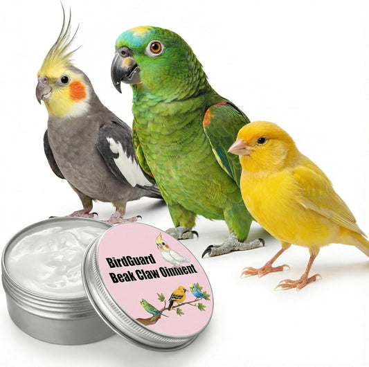 Bird Beak Claw Moisturizer Balm Parrot Budgie Cockatiel Dry Beak Repair 2.5oz