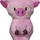 Bite Force Dog Toy with Squeaker for Aggressive Chewers (9 characters)