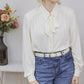 Blanca Skinny Embroidered Belt