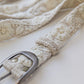 Blanca Skinny Embroidered Belt