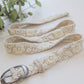 Blanca Skinny Embroidered Belt
