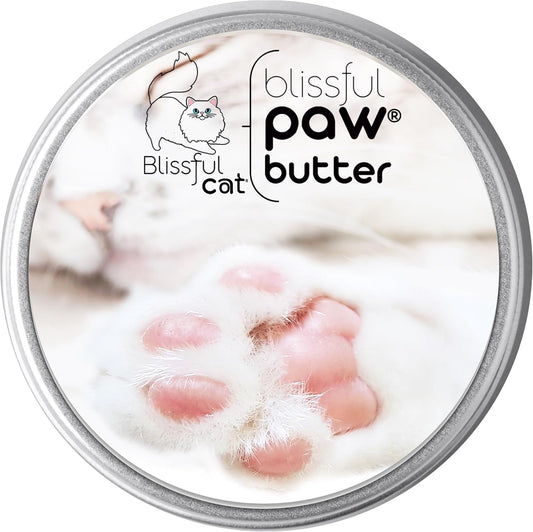 Blissful Cat Paw Butter Lick-Safe Balm Dry Cracked Pads Moisturizer 1oz
