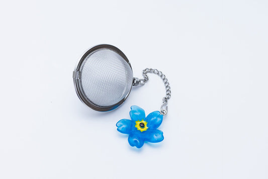 Blue Flower Tea Infuser Ball