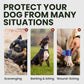 Breathable Metal Basket Dog Muzzle for Large Dogs with Leather Straps