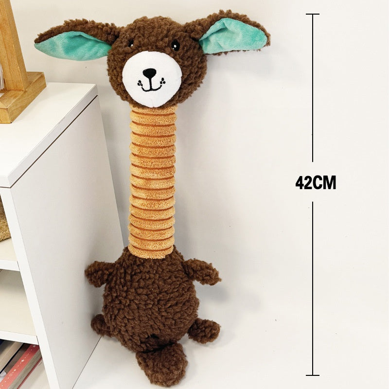 Long-Bodied Plush Dog Toy – Endless Fun Awaits by PNC Family FInds