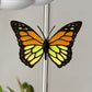 Original Dripping Rain Cloud with Orange Butterfly Charm