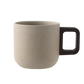 Handcrafted Ceramic Espresso Cup with Wooden Handle