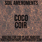 Hydrated Coco Coir Soil Amendment 8oz Volume Resealable Bags Organic - Oregon Licensed Nursery - Measured in 8oz Volume 6x9x3 Bag